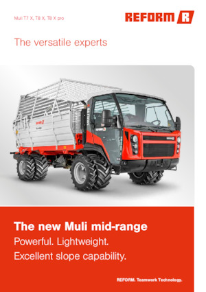 Voortrekhaak gemeentetrekker Reform Werke Muli T8 X pro