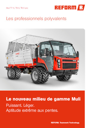 Voortrekhaak gemeentetrekker Reform Werke Muli T8 X pro