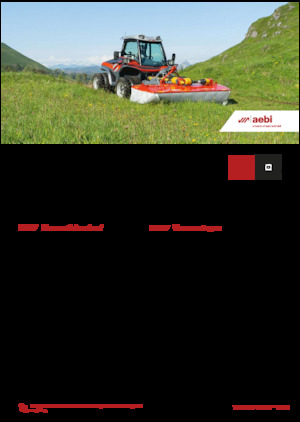 Voortrekhaak gemeentetrekker Aebi TT 211+