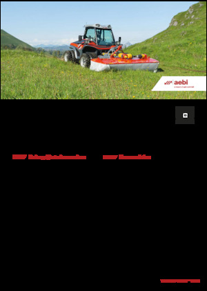 Voortrekhaak gemeentetrekker Aebi TT 211+