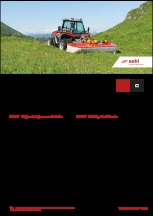 Voortrekhaak gemeentetrekker Aebi TT 211+