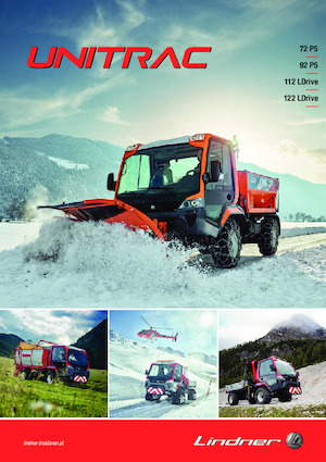 Voortrekhaak gemeentetrekker Lindner Unitrac 92 P5