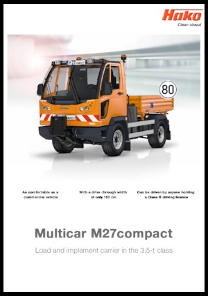Compacttrekkers Hako Multicar M 27compact