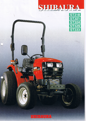 Compacttrekkers Shibaura ST 329 H