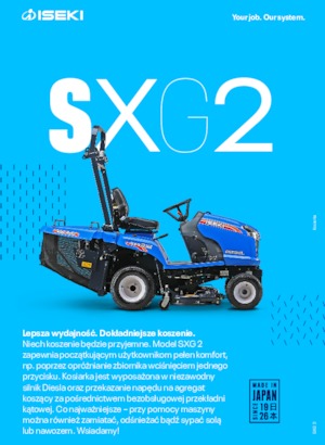 Zitmaaiers en Tuin tractoren Iseki SXG 216