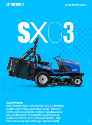 Zitmaaiers en Tuin tractoren Iseki SXG 323
