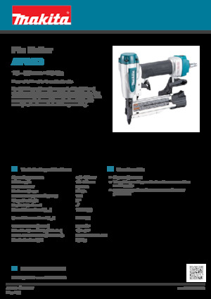 Spijkermachines & Nietmachines Makita AF353 