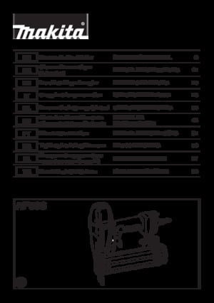 Spijkermachines & Nietmachines Makita AF506