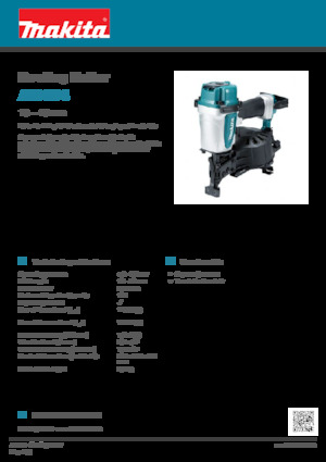 Spijkermachines & Nietmachines Makita AN454