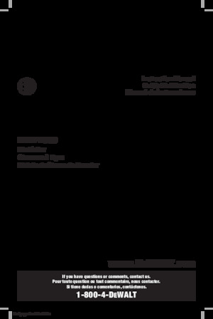 Spijkermachines & Nietmachines DEWALT DW45RN 
