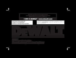Spijkermachines & Nietmachines DEWALT DW66C-1 