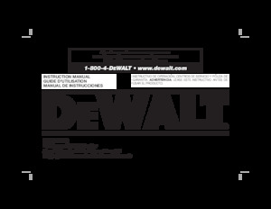 Spijkermachines & Nietmachines DEWALT DWFP1838