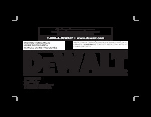 Spijkermachines & Nietmachines DEWALT DWSL18CAP