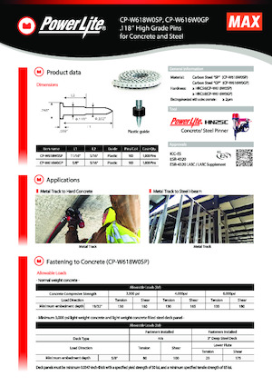 Spijkermachines & Nietmachines MAX USA CORP. HN25C