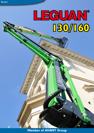 Knikarmhoogwerkers op wielen Avant Tecno Leguan 160