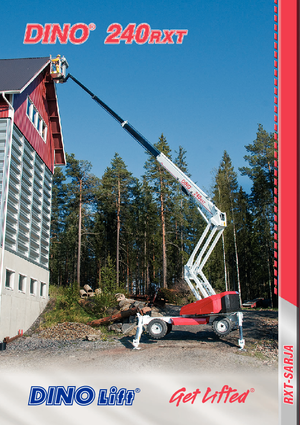 Knikarmhoogwerkers op wielen Dino Lift Rhino 240 RXT