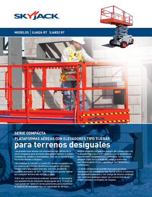 Verrijdbare schaarliften Skyjack SJ 6832 RT