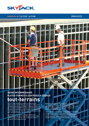 Verrijdbare schaarliften Skyjack SJ 7127