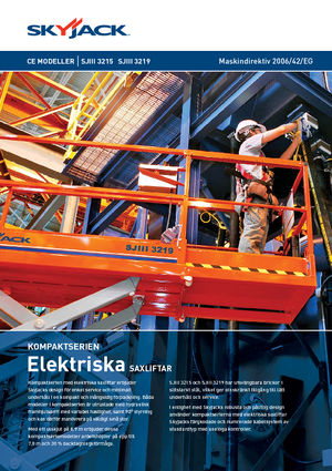 Verrijdbare schaarliften Skyjack SJ III 3219