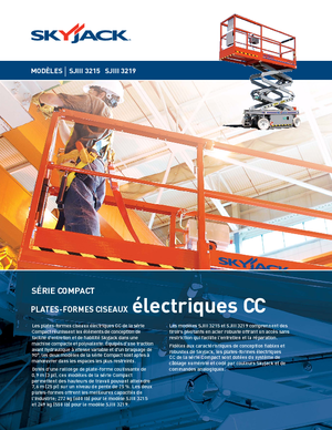 Verrijdbare schaarliften Skyjack SJ III 3219