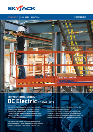 Verrijdbare schaarliften Skyjack SJ III 3226 M