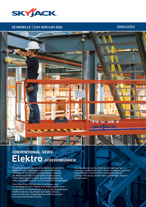 Verrijdbare schaarliften Skyjack SJ III 3226 M