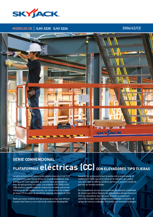 Verrijdbare schaarliften Skyjack SJ III 3226 M