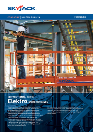 Verrijdbare schaarliften Skyjack SJ III 3226 M