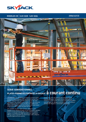 Verrijdbare schaarliften Skyjack SJ III 3220