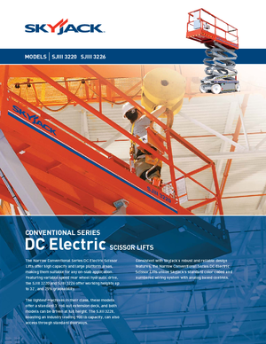 Verrijdbare schaarliften Skyjack SJ III 3220