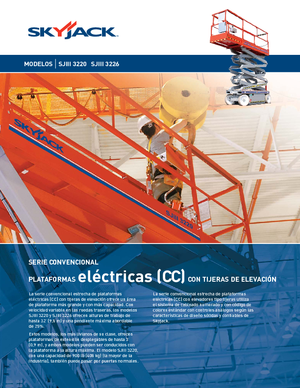 Verrijdbare schaarliften Skyjack SJ III 3220