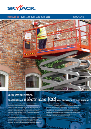 Verrijdbare schaarliften Skyjack SJ III 4626