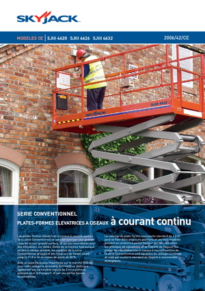 Verrijdbare schaarliften Skyjack SJ III 4626