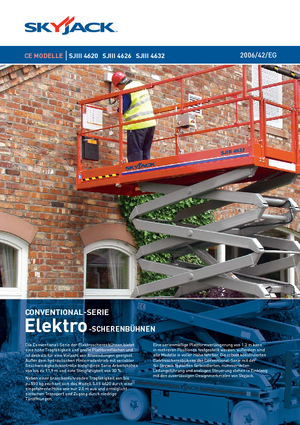 Verrijdbare schaarliften Skyjack SJ III 4626