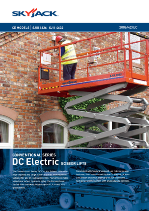 Verrijdbare schaarliften Skyjack SJ III 4632