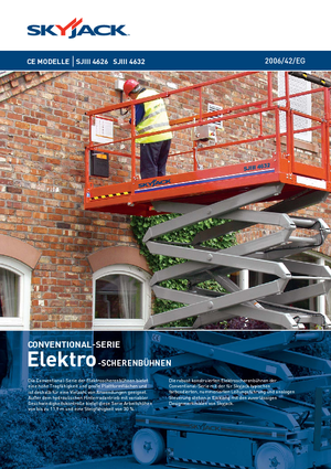 Verrijdbare schaarliften Skyjack SJ III 4626