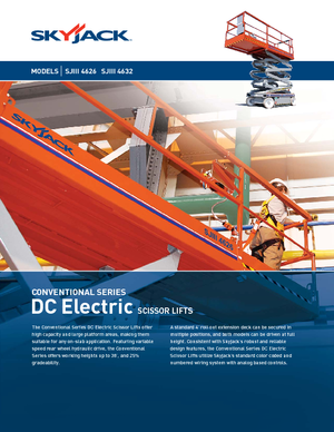 Verrijdbare schaarliften Skyjack SJ III 4632