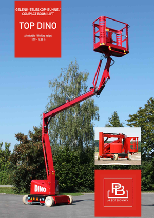 Knikarmhoogwerkers op wielen PB Topdino 121 II