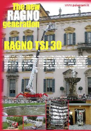 Telescoophoogwerkers op wielen Palazzani TSJ 30