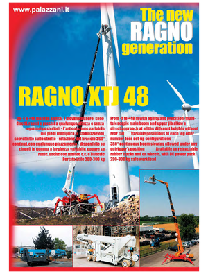 Telescoophoogwerkers op wielen Palazzani XTJ 48 R