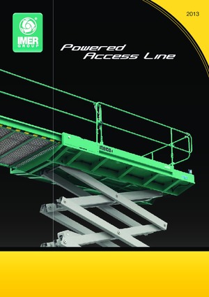 Telescoophoogwerkers op wielen Imer IT 100 E