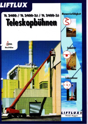 Telescoophoogwerkers op wielen Liftlux TL 2400-2 J