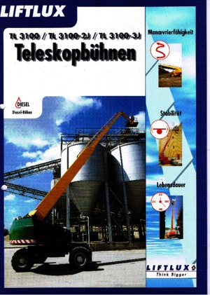 Telescoophoogwerkers op wielen Liftlux TL 3100-2 J