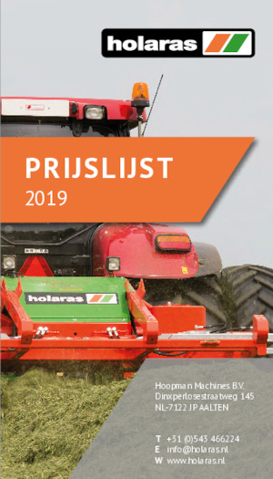 uienrooiers Holaras UM 150-F