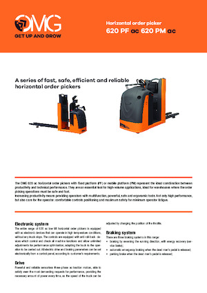 Orderverzameltrucks OMG 620 PF