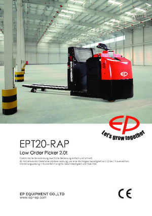 Orderverzameltrucks EP EPT20-RAP