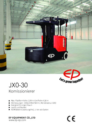 Orderverzameltrucks EP JX0-JX0-30