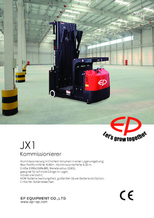 Orderverzameltrucks EP JX1