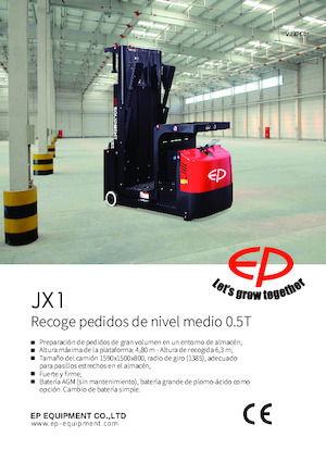 Orderverzameltrucks EP JX1