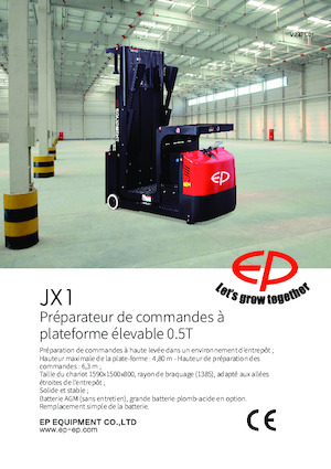 Orderverzameltrucks EP JX1
